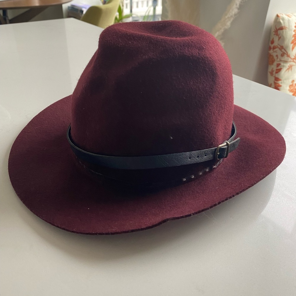 Aldo burgundy Fall Hat